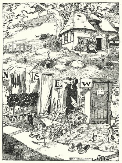 Die Häuser der vier Winde von Dion Clayton Calthrop