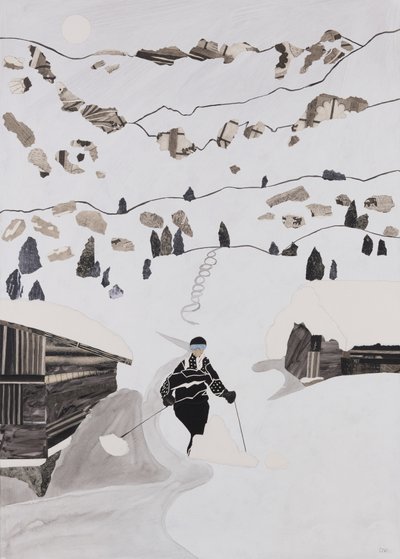 Skifahren zum Mittagessen von Dione Verulam