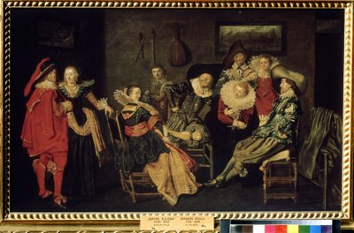 Die fröhliche Gesellschaft von Dirck Hals