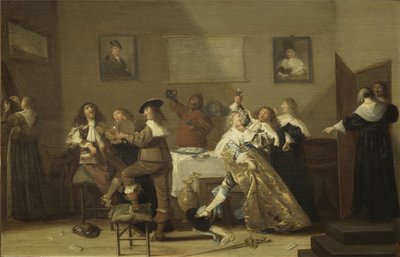 Tavernenszene von Dirck Hals