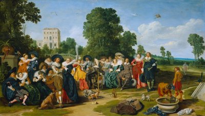 Das Fête champêtre von Dirck Hals