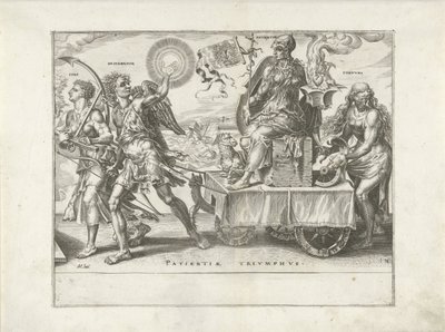 Triumph der Geduld (Patientia) von Dirck Volckertsz. Coornhert
