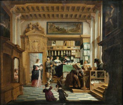 Das Anwaltskabinett von Dirck van Delen