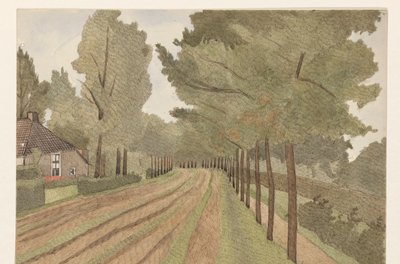 Der Heuweg bei Eelde von Dirk Arnoldus Tavenraat