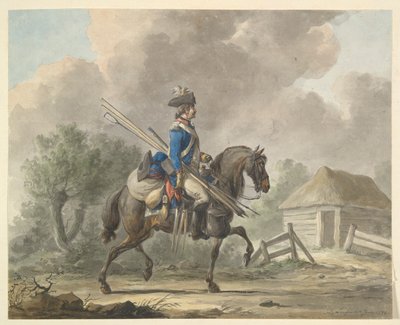Niederländischer Dragoner der Generalgarde von Dirk Langendijk