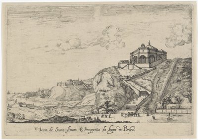 Ansicht der Kirche von Santo Amaro in Lissabon von Dirk Stoop
