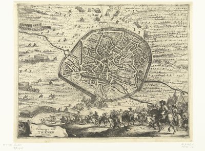 Eroberung von Tienen, 1635 von Dirk Stoop