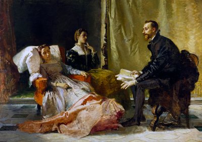 Torquato Tasso (1544-1595) liest Eleonora d
