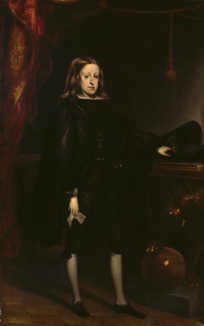 Karl II., König von Spanien, ca. 1673 von Don Juan Carreno de Miranda