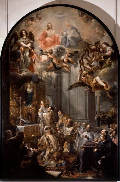 Gründungsmesse des Ordens der Dreifaltigkeit von Don Juan Carreno de Miranda