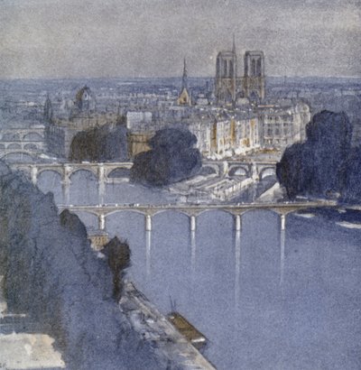 Paris und die Seine von Donald (after) Maxwell