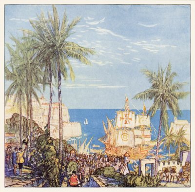Rudyard Kipling: Das Lied von Diego Valdez von Donald (after) Maxwell