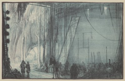 Ein Sommernachtstraum. Hinter der Bühne am Drury Lane von Donald Maxwell