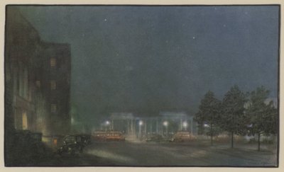 Sternenlicht und Hyde Park Corner von Donald Maxwell
