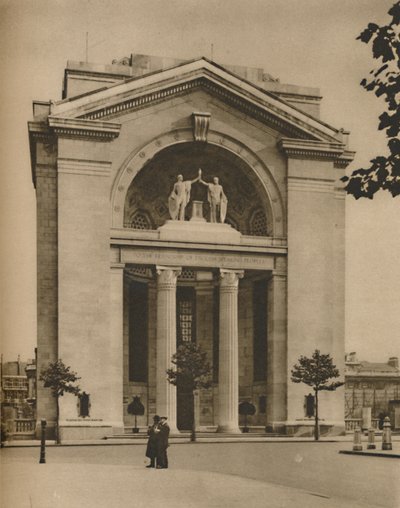 Bush House, eine amerikanische Ergänzung zum Nachkriegs-London, ca. 1935 von Donald McLeish