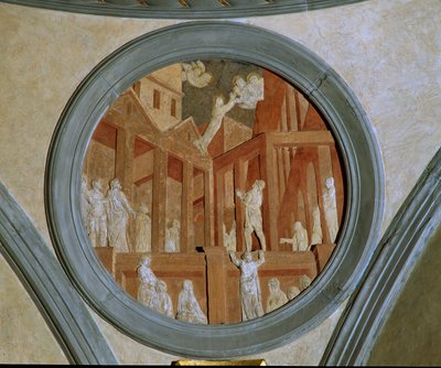 Himmelfahrt des heiligen Johannes des Evangelisten von Donatello
