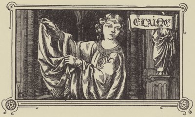 Elaine von Dora Curtis