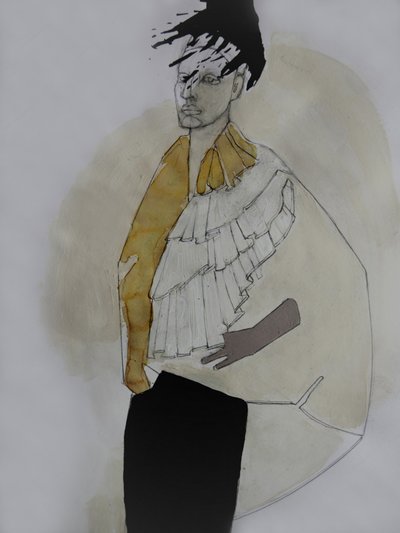 Schicke Gerüschte Figur von Doris Schmitz