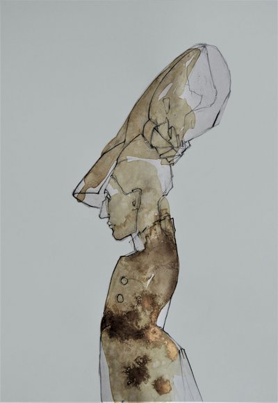 Elegantes Frauenprofil von Doris Schmitz
