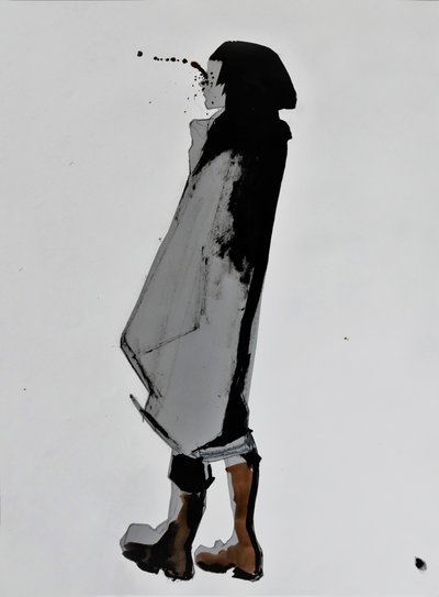 Tintenfleckfigur von Doris Schmitz