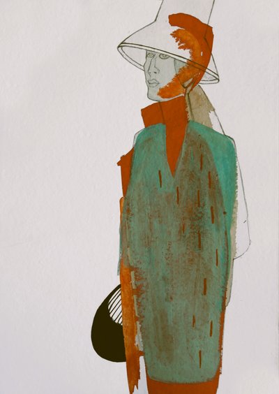 Moderne Modefigur von Doris Schmitz