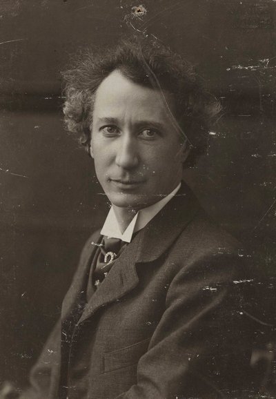 Porträt des Pianisten und Komponisten Emil von Sauer 1862-1942 von Dortmund . Photo studio Neuhaus