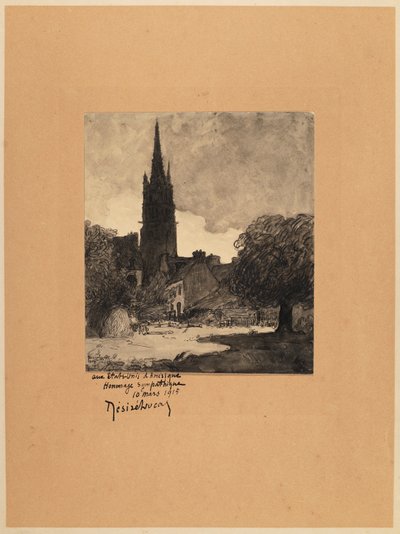 Dorfansicht von Désiré Lucas