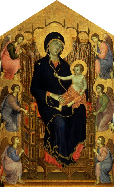 Maestà Rucellai Madonna von Duccio di Buoninsegna