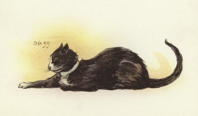 Savoyer Katze von Dudley Hardy