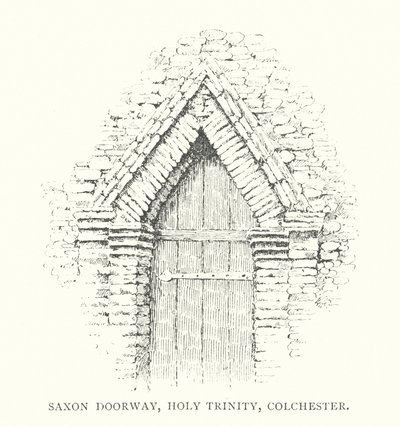 Sächsisches Portal, Heilige Dreifaltigkeit, Colchester von Duncan Moul
