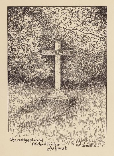 Sussex: Die Ruhestätte von Michael Fairless Ashurst von Duncan Moul