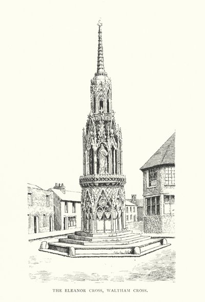 Das Eleanor-Kreuz, Waltham Cross von Duncan Moul