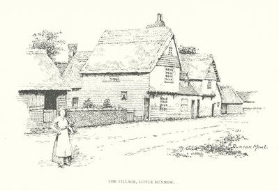Das Dorf, Little Dunmow von Duncan Moul
