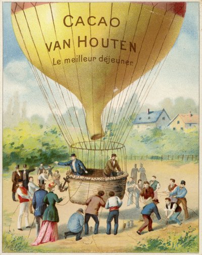 Ballon kurz vor dem Aufstieg von Dutch School