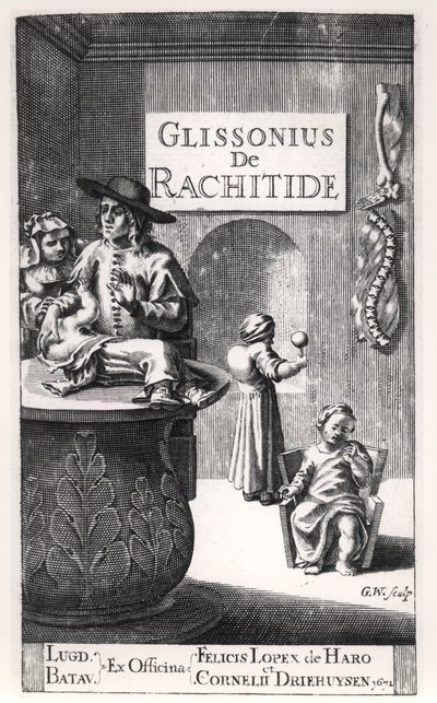 Francis Glisson (1597-1677), veröffentlicht in Leiden, 1671 von Dutch School