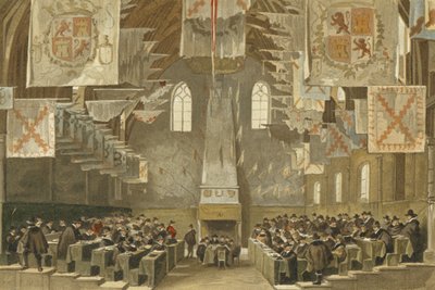 Große Halle des Binnenhofs, Den Haag, Niederlande von Dutch School