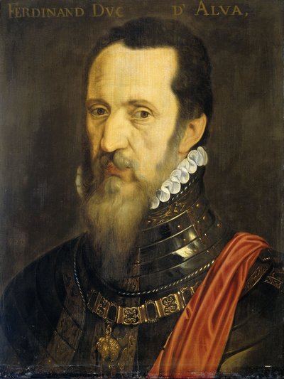 Porträt von Fernando Alvarez de Toledo, 17. Jahrhundert von Dutch School