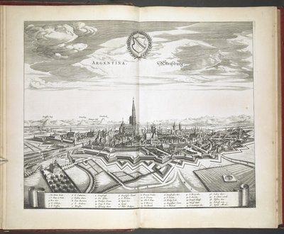 Ansicht von Straßburg aus 