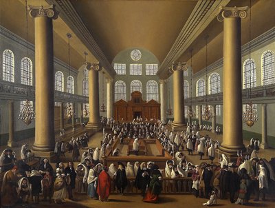 Die Portugiesische Synagoge, Amsterdam von Dutch School Dutch School