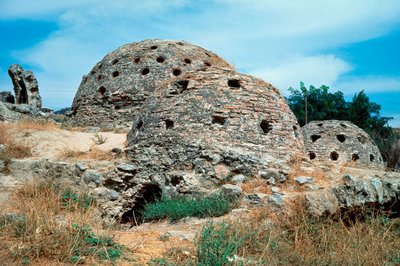 Kuppeln der Bäder (Hammams) des 14. Jahrhunderts von Dynasty Seljuq