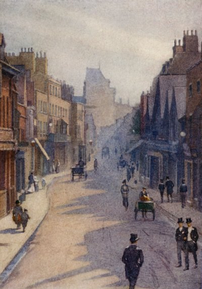 Eton: Eton Street, "Nach Zwölf" an einem halben Feiertag von E. D. Brinton
