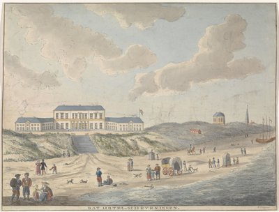 Bad Hotel in Scheveningen von E. Huygens
