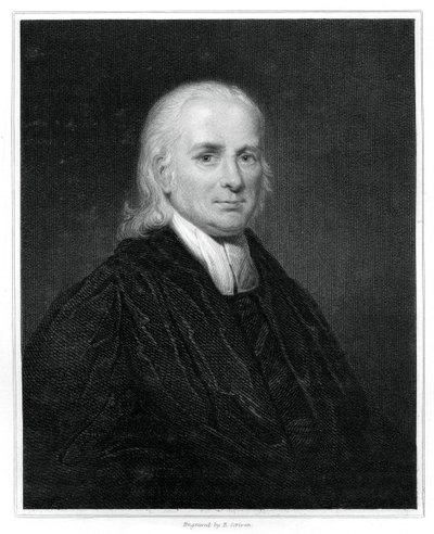 Christian Friedrich Schwarz, deutscher protestantischer Missionar in Indien, 1834 von E. Scriven
