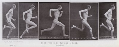 Die menschliche Figur in Bewegung: Einige Phasen des Rennens von Eadweard Muybridge