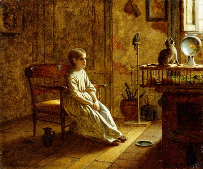 Die Menagerie eines Kindes von Eastman Johnson