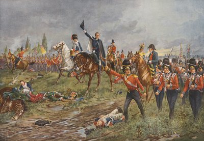 Die ganze Linie wird vorrücken! von Edgar Alfred (after) Holloway