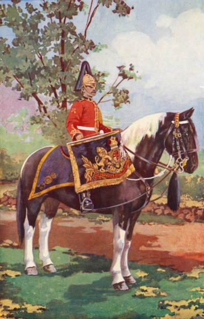 Trommelpferd der 7. Dragonerwache von Edgar Alfred Holloway