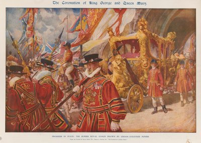 Die Krönung von König George V. von Edgar Bundy