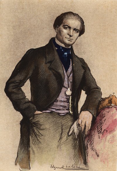 Illustration für Madame Bovary von Gustave Flaubert von Edgar Chahine