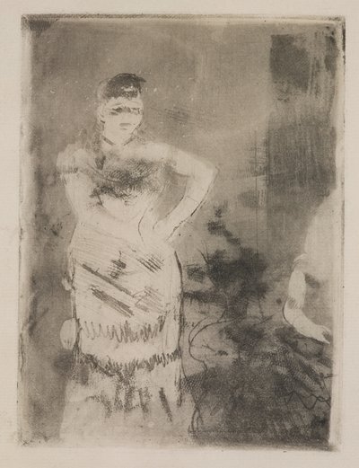 Ein Sänger von Edgar Degas